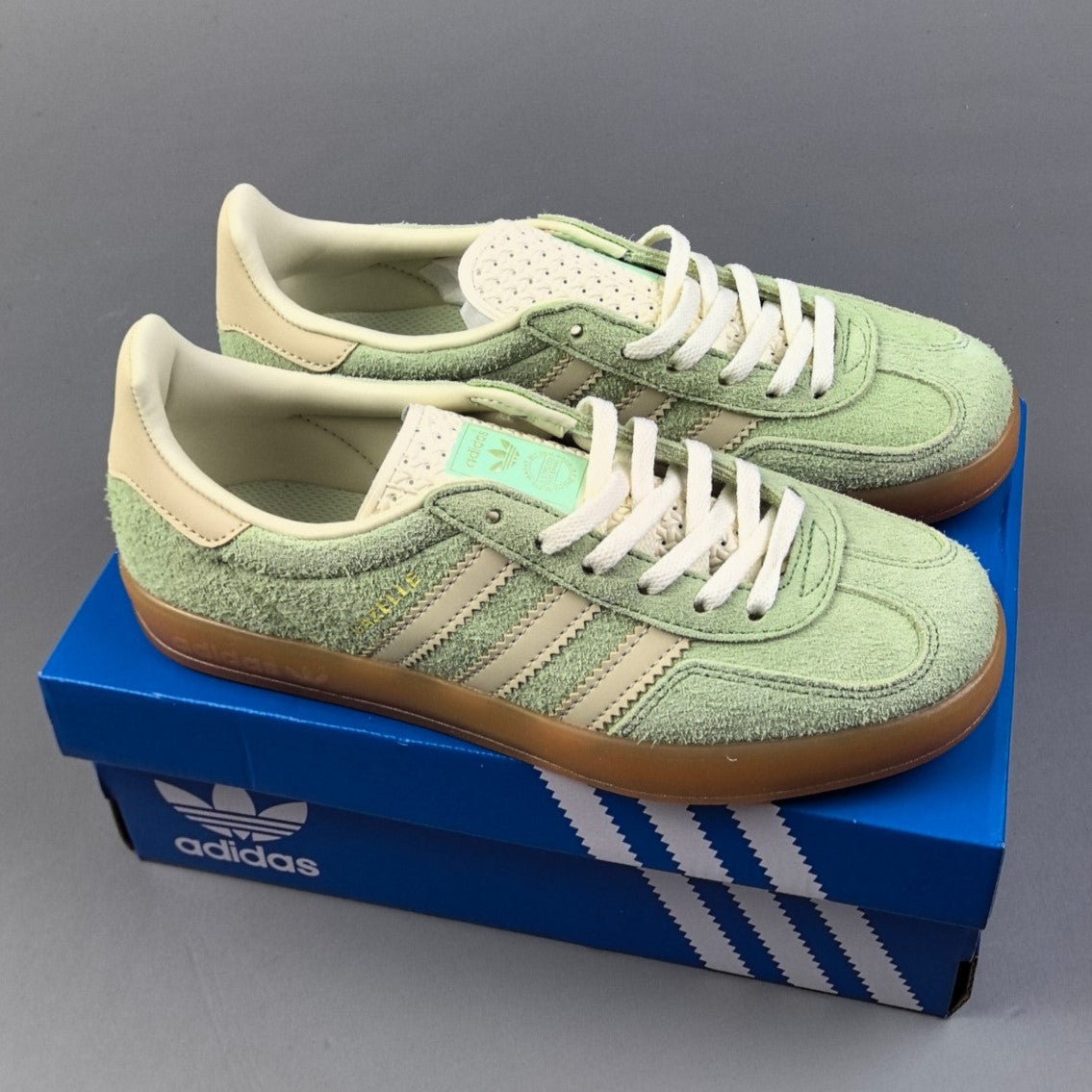 Adidas GAZELLE INDOOR │Green/Yellow HL071100527