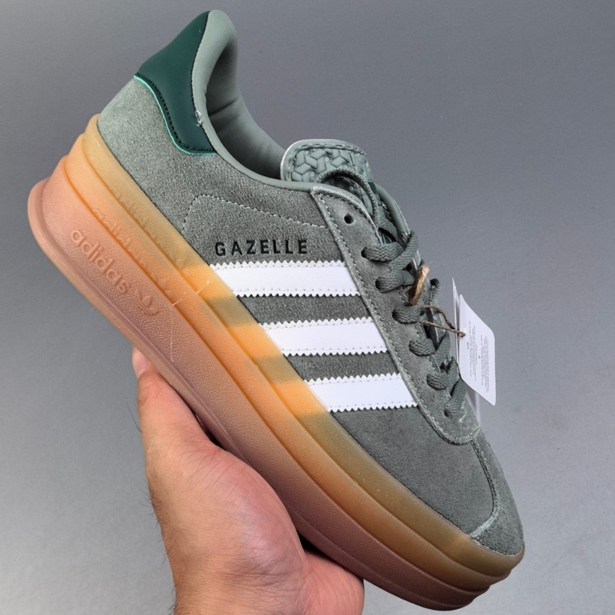 Adidas GAZELLE BOLD │Grey/White HL141100601