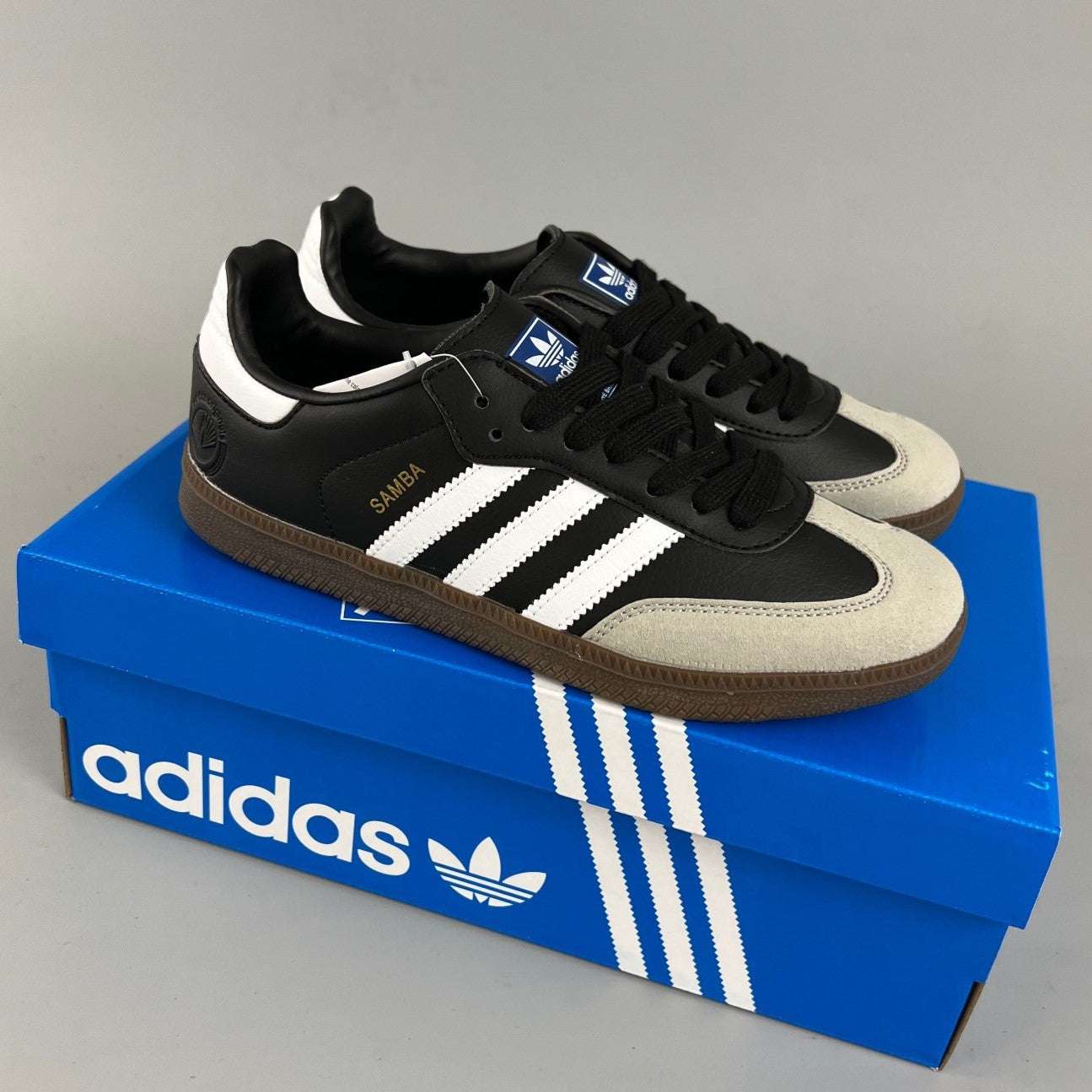 Adidas SAMBA VEGAN | Black/White/Grey 00FHLS121103