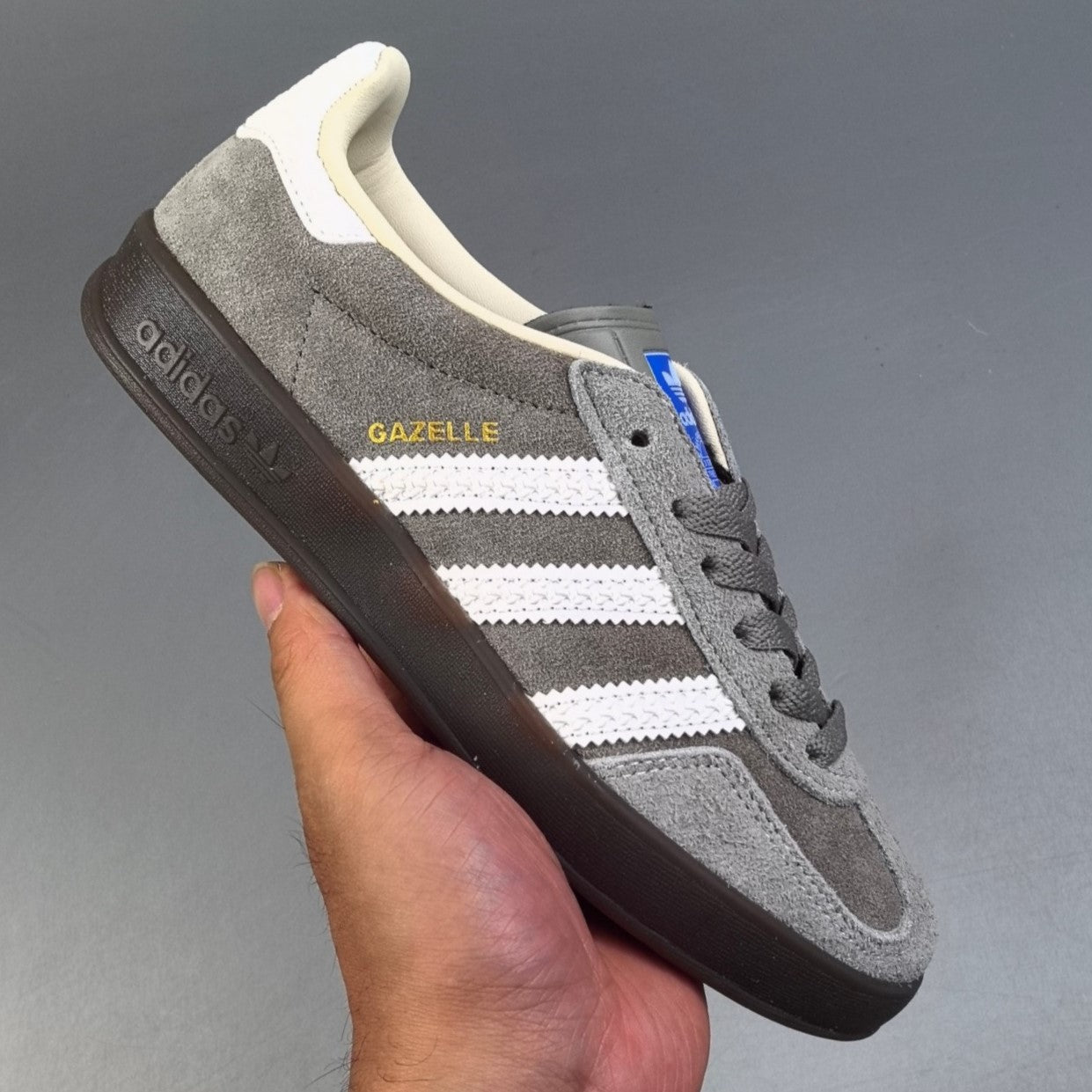 Adidas GAZELLE INDOOR │Grey/White HLB001200427