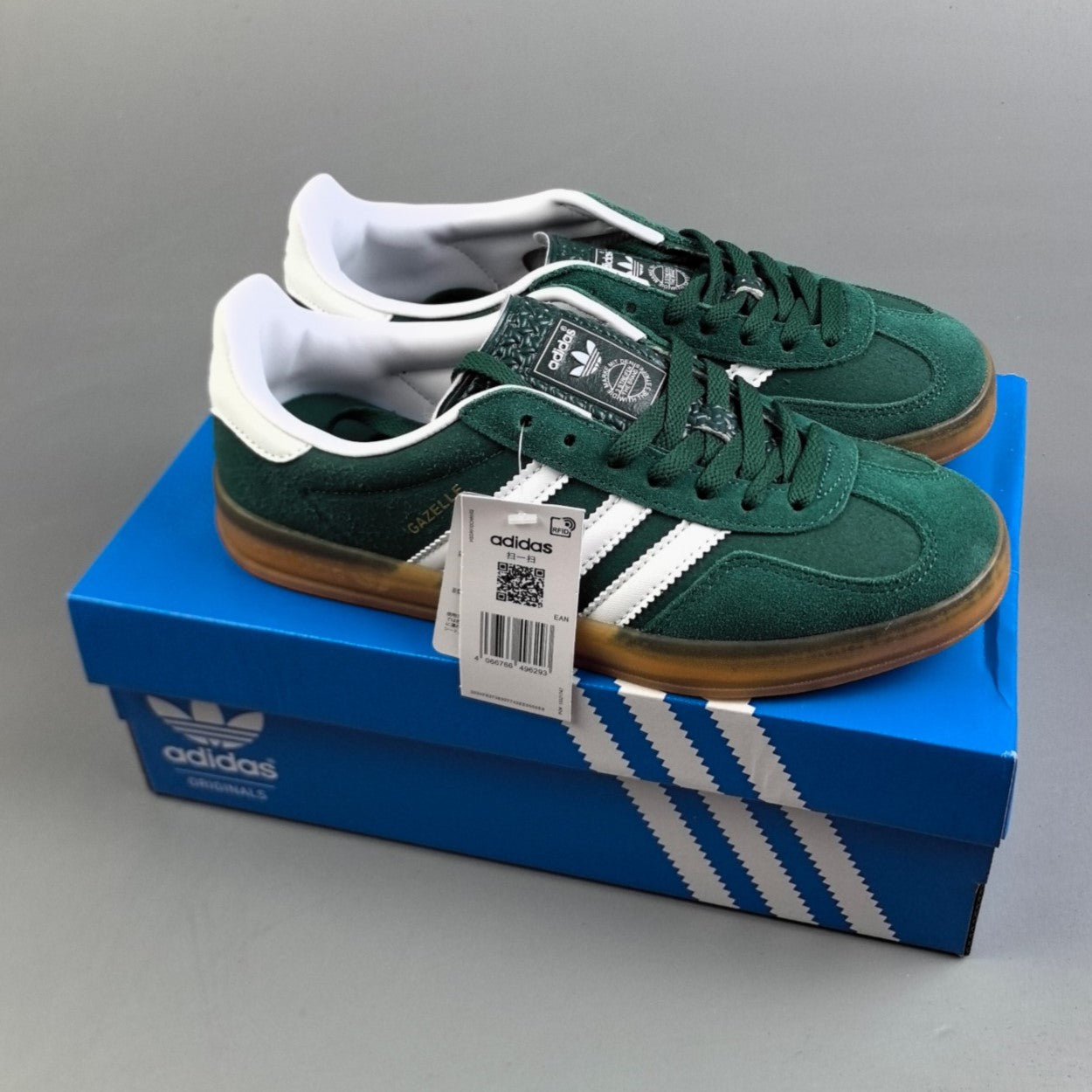 Adidas GAZELLE INDOOR | Green/White HL401100519