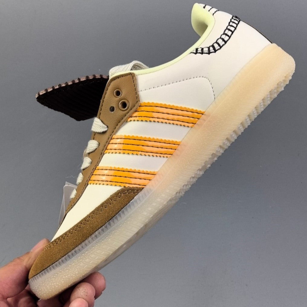 Adidas SAMBA WALES BONNER | Cream/Yellow/Brown HL111500521