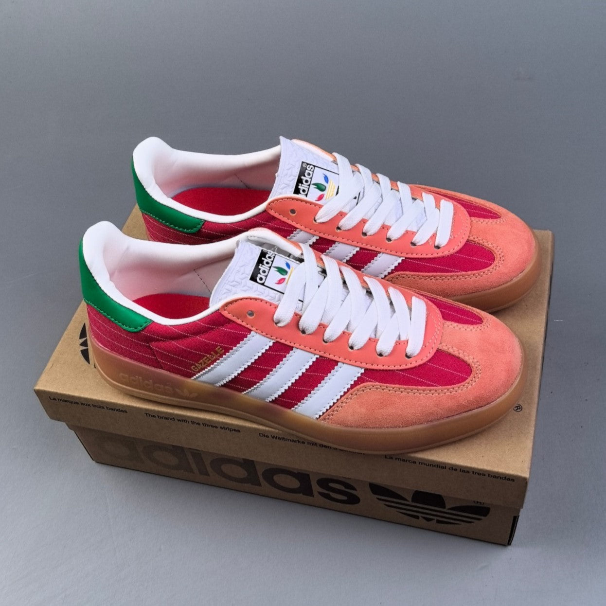 Adidas GAZELLE INDOOR │Red/White/Orange HL181000804