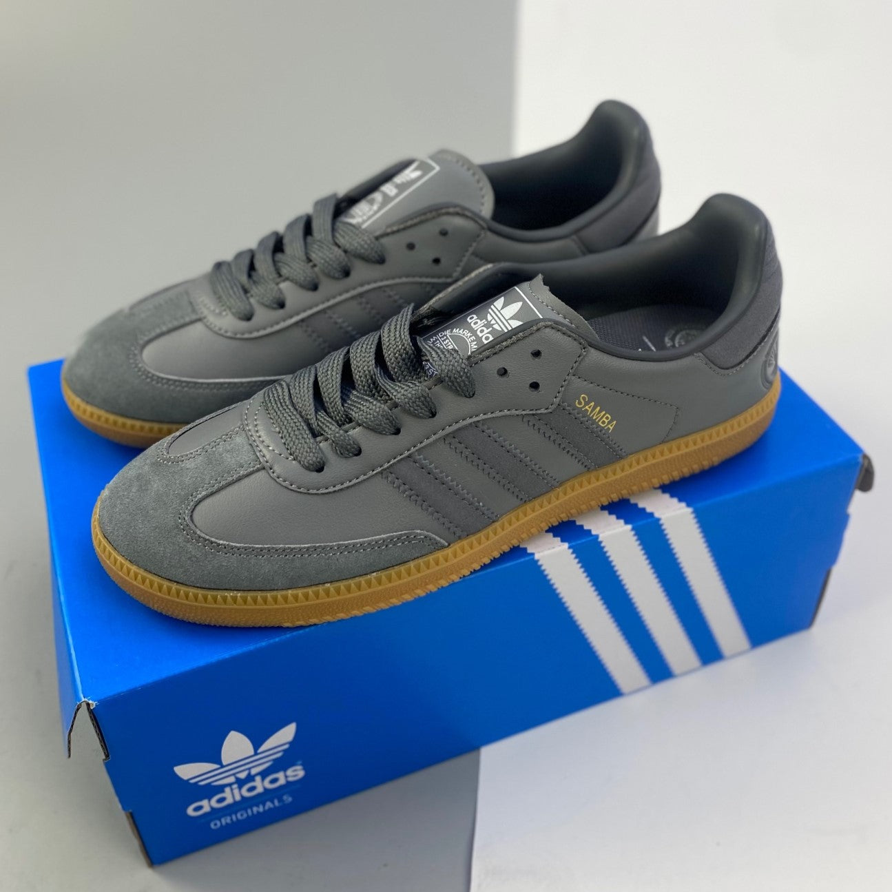 Adidas SAMBA VEGAN | Grey 02THLZ1