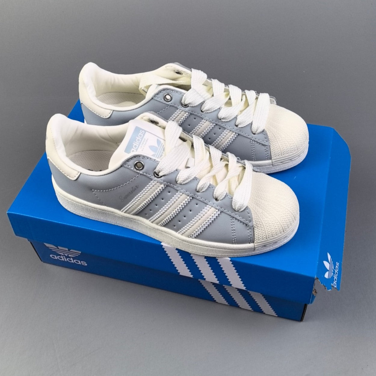 Adidas Originals Superstar  | Sky Blue/White HL401050721