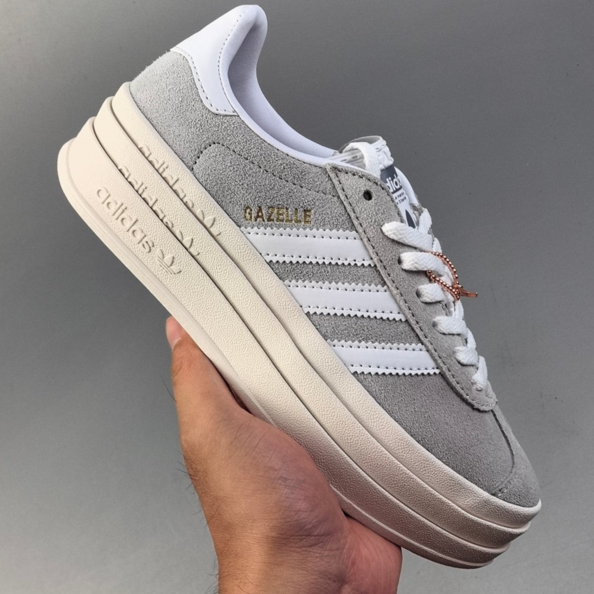 Adidas GAZELLE BOLD │Grey/White HL191200519