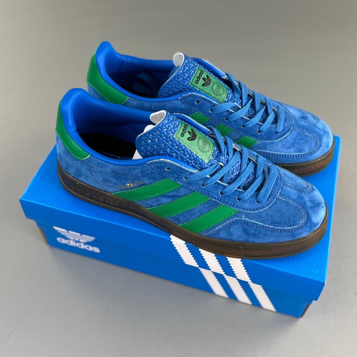 Adidas GAZELLE INDOOR | Blue/Green HL191300526