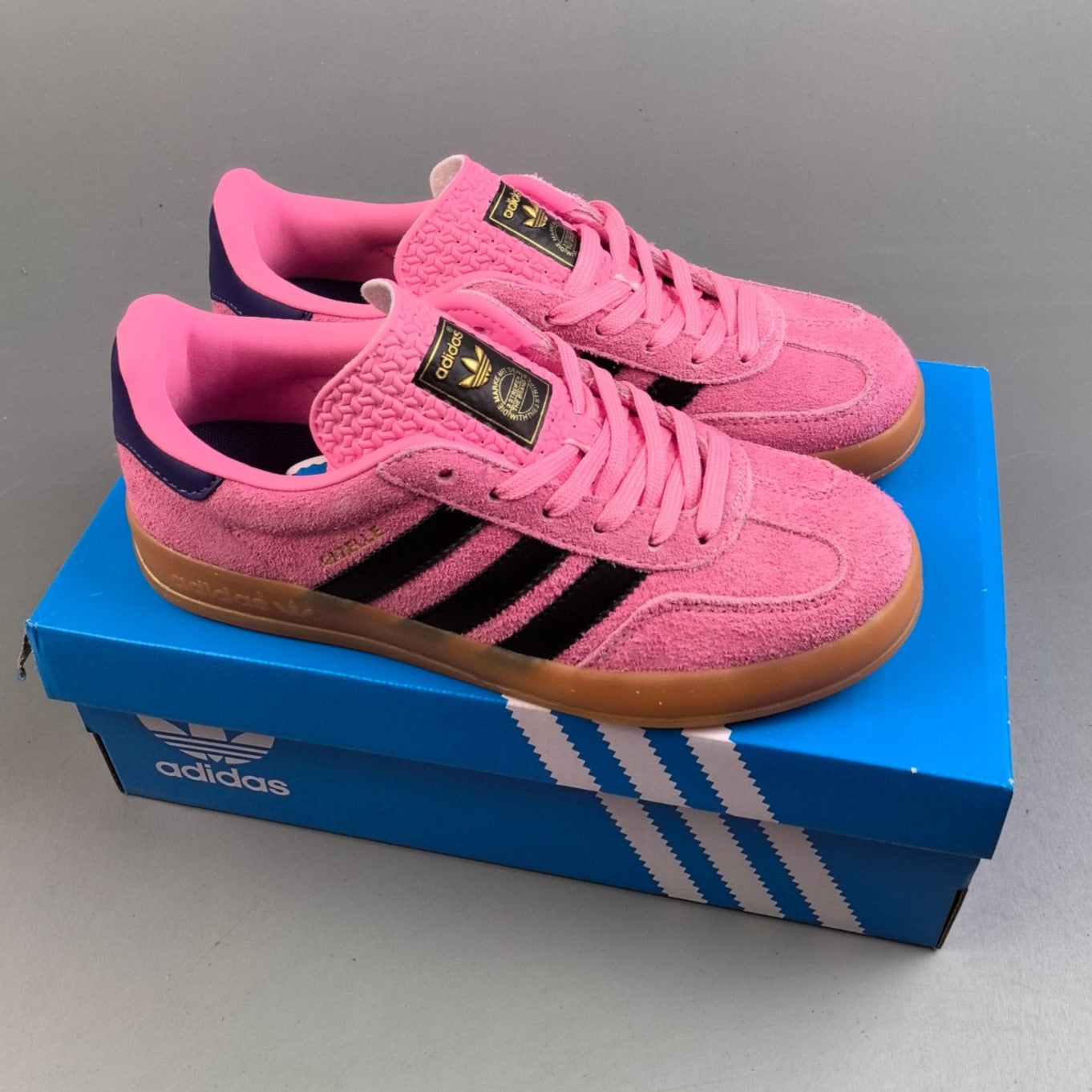 Adidas GAZELLE INDOOR | Pink/Black HL191100402