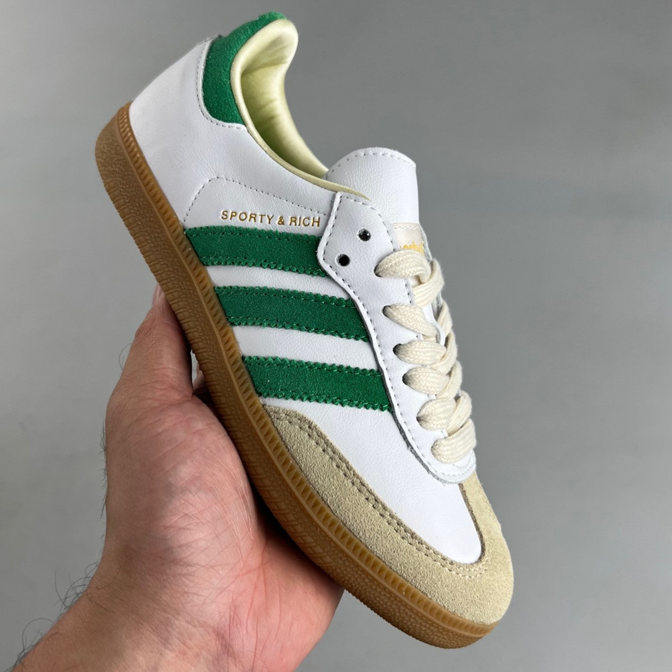 Adidas SAMBA SPORTY AND RICH | White/Green 05YHLG111208