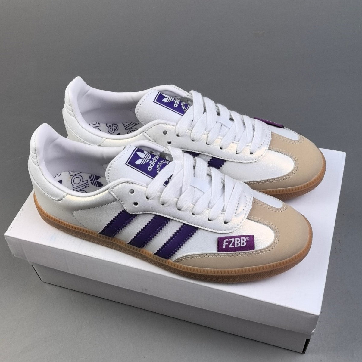 Adidas SAMBA OG | White/Purple HL131000821