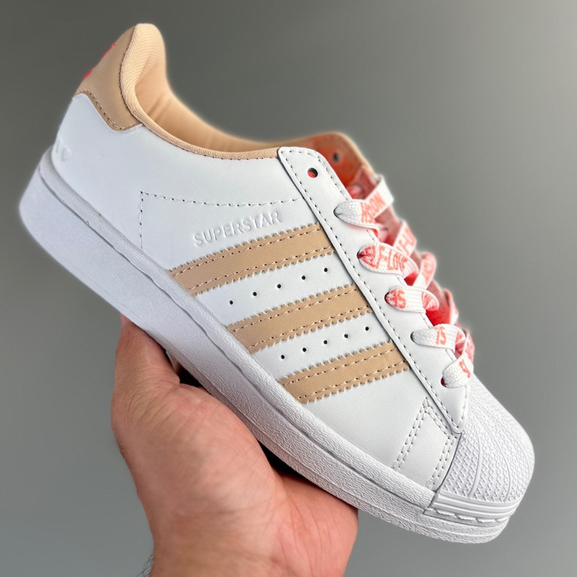 Adidas Originals  Superstar  | White/Brown HL051050812