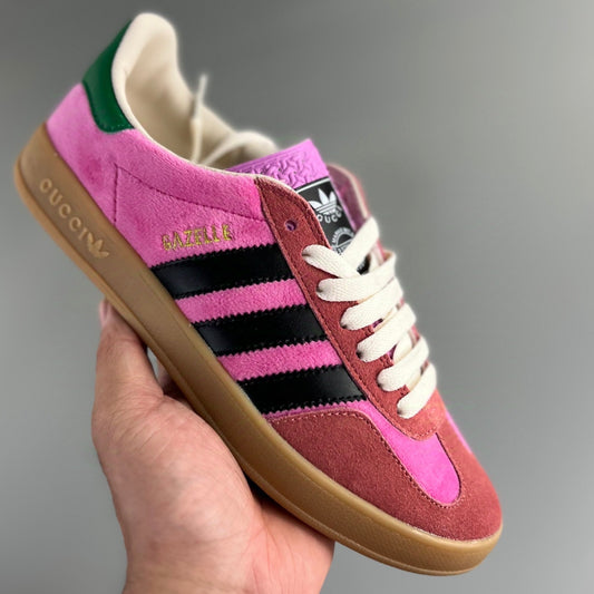 Adidas GAZELLE INDOOR │Gucci Pink HL481100710