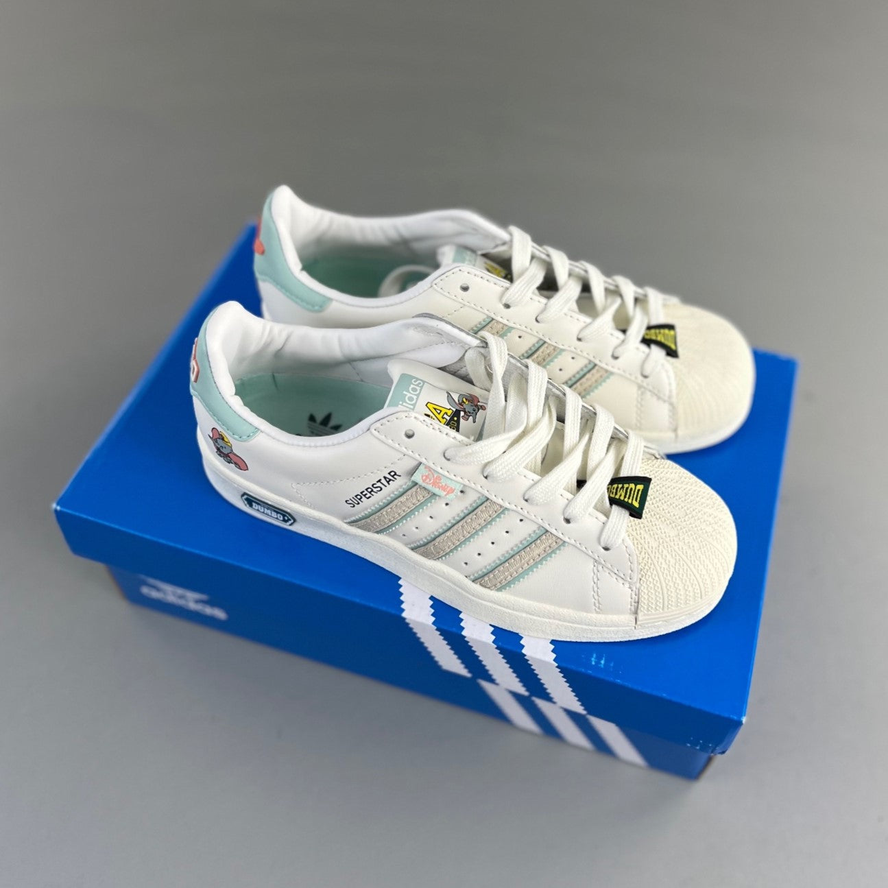 Adidas Originals  Superstar  | Disney White/Sky Blue HL051050811