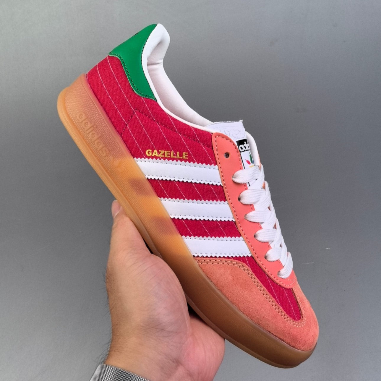 Adidas GAZELLE INDOOR │Red/White/Orange HL181000804