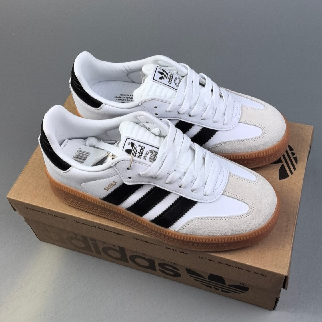 Adidas SAMBA XLG | White/Black HLB011001117