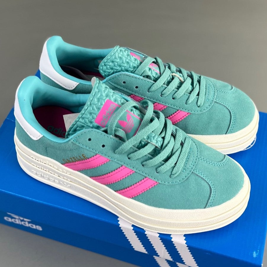 Adidas GAZELLE BOLD │Flash Aqua Lucid Pink HL401400823