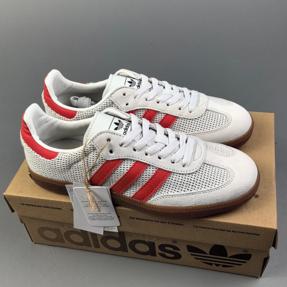 Adidas SAMBA OG | Crystal White Preloved Red 05HHLL120601