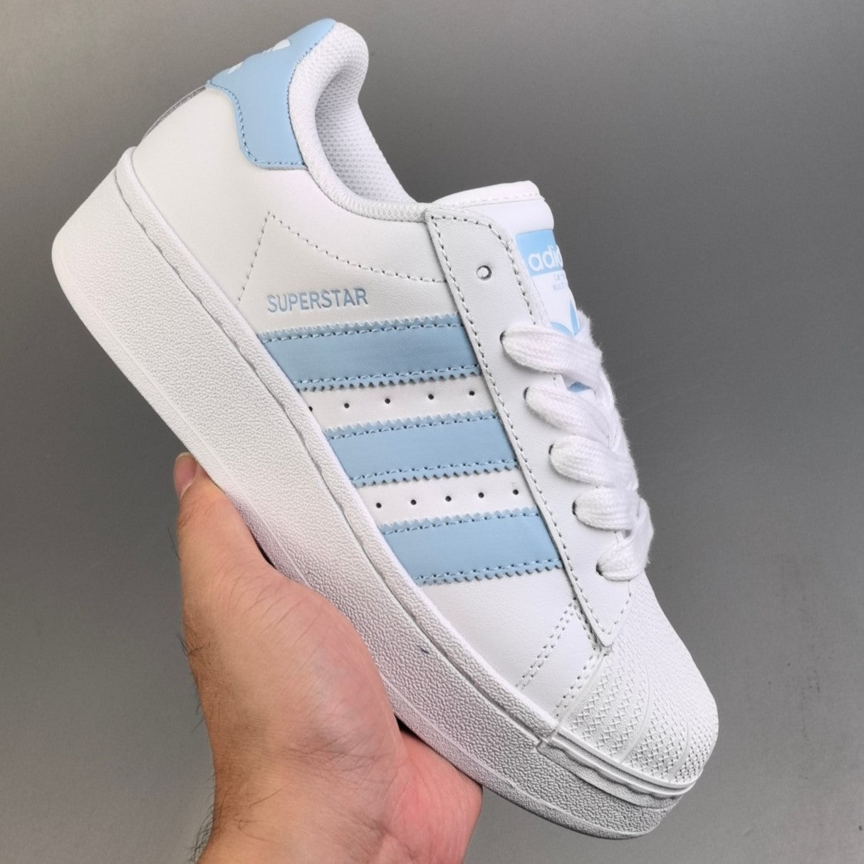 Adidas Originals Superstar XLG | White/Sky Blue HL151101027