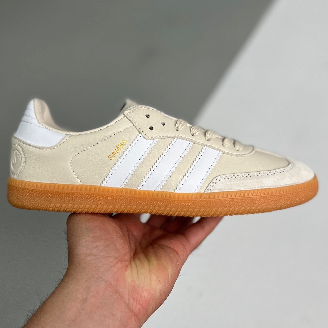 Adidas SAMBA VEGAN | Aluminum Gum 01CHLR12