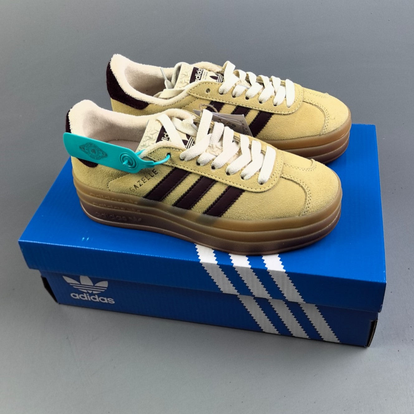 Adidas GAZELLE BOLD │Yellow/Brown HL261400520