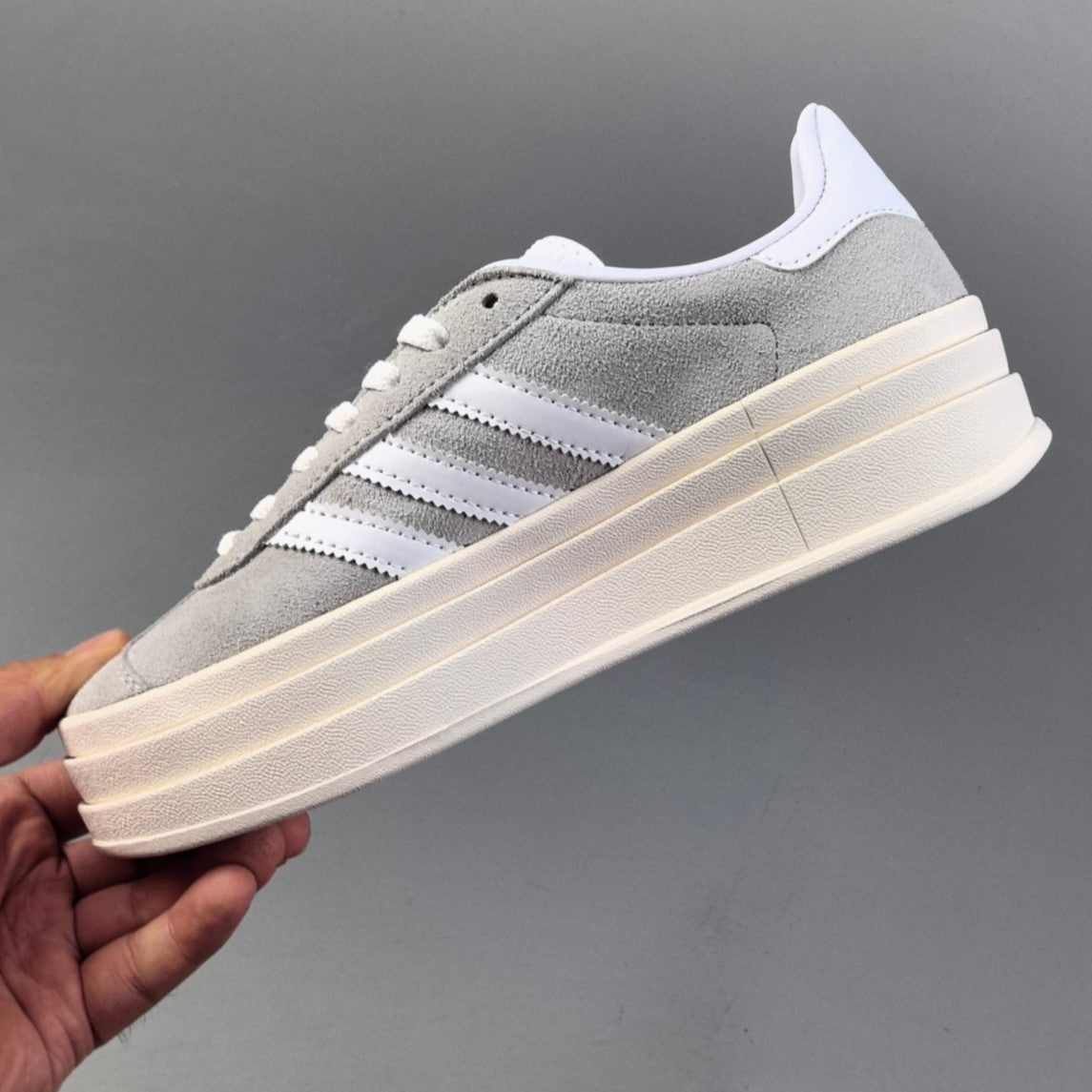 Adidas GAZELLE BOLD │Grey/White HL191200519