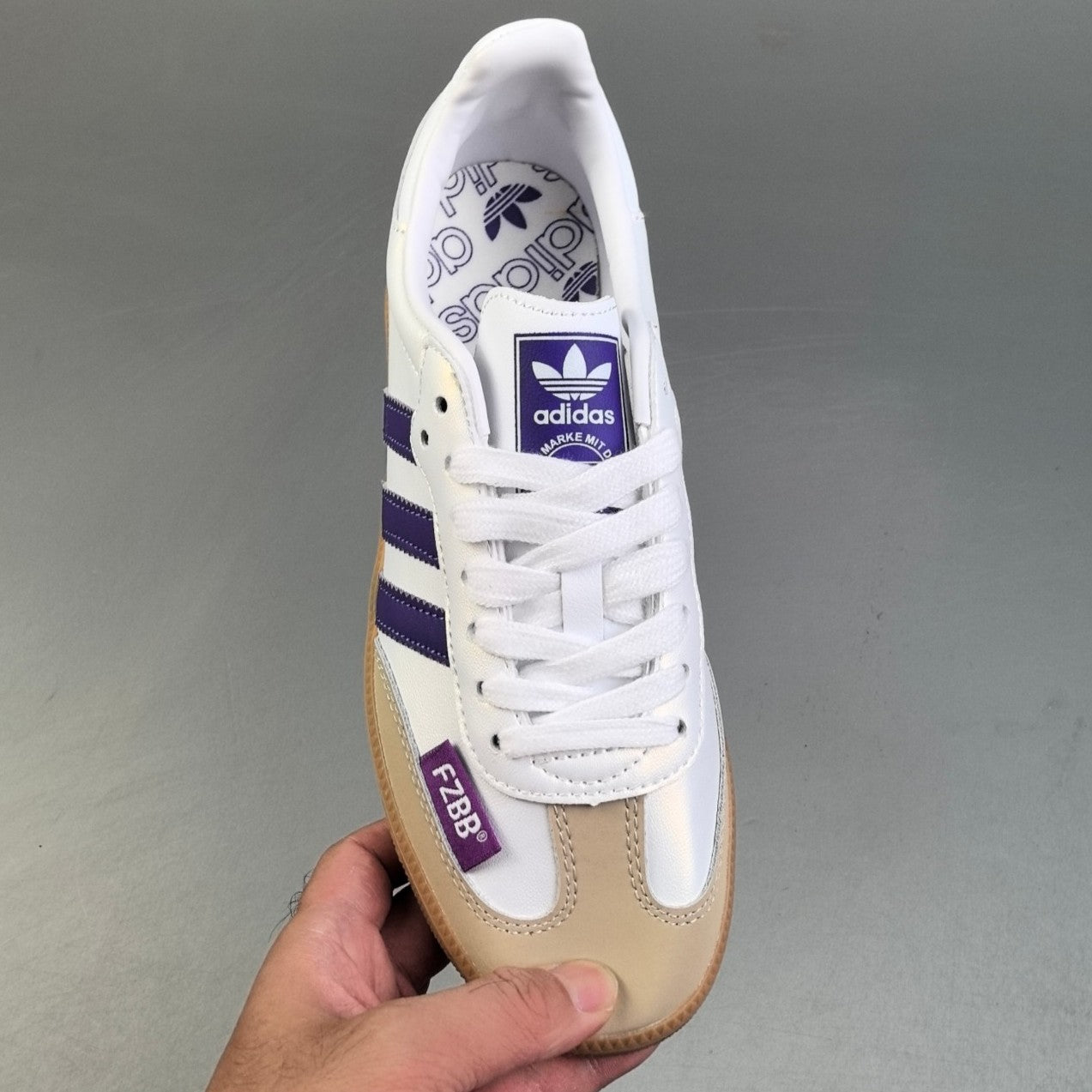 Adidas SAMBA OG | White/Purple HL131000821