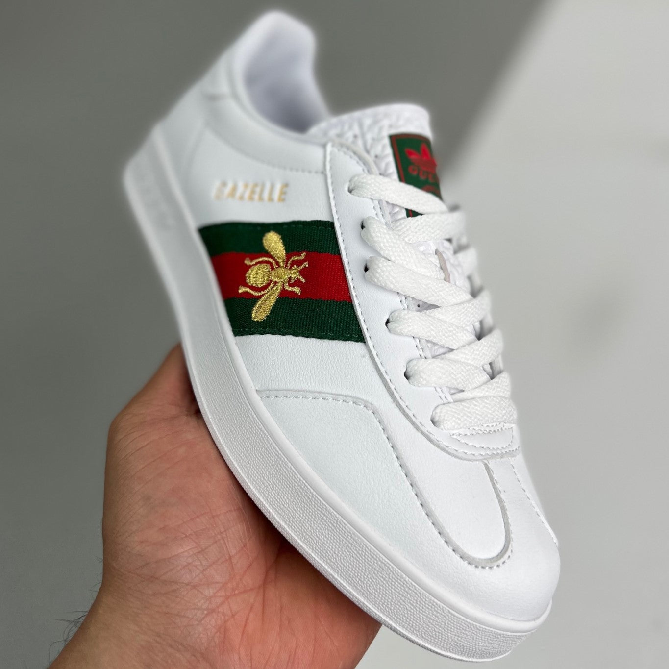 Adidas GAZELLE INDOOR │Gucci White 06H10086L12