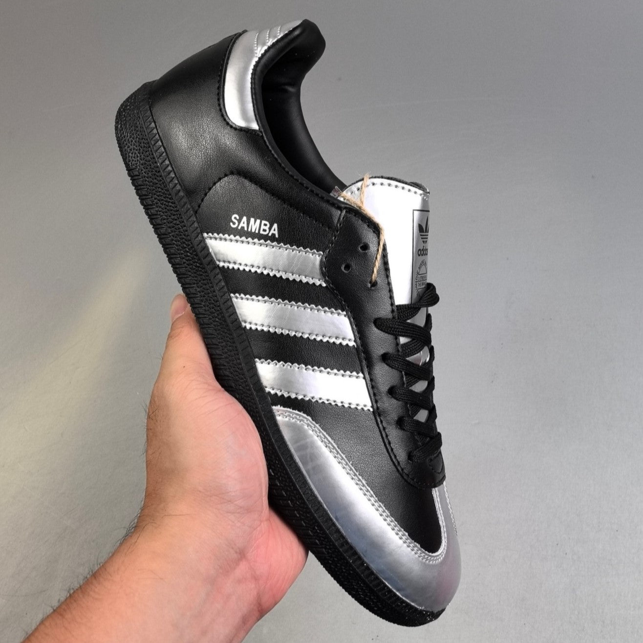 Adidas SAMBA OG | Core Black Silver Metallic HL441001112