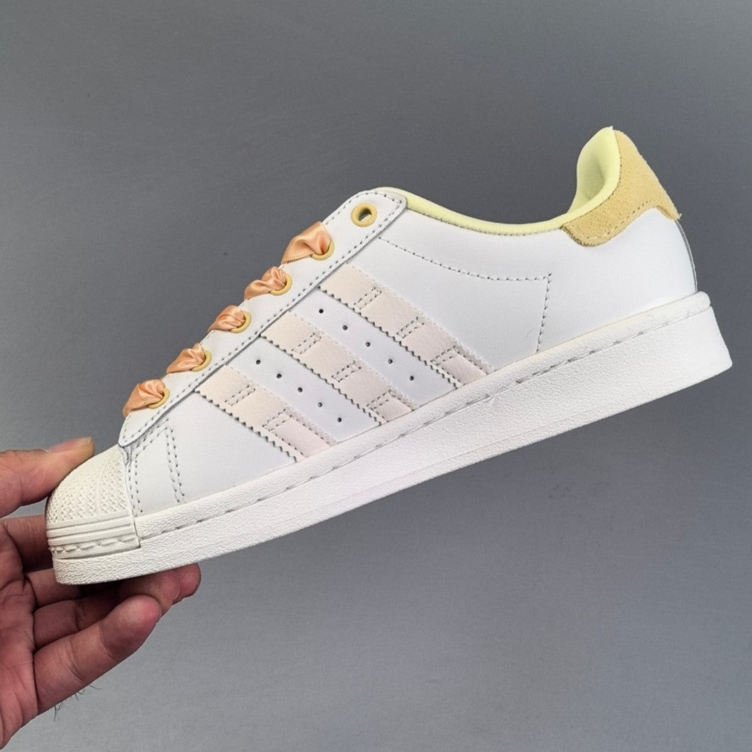 Adidas Originals Superstar  | White/Yellow/Orange  HL401400721