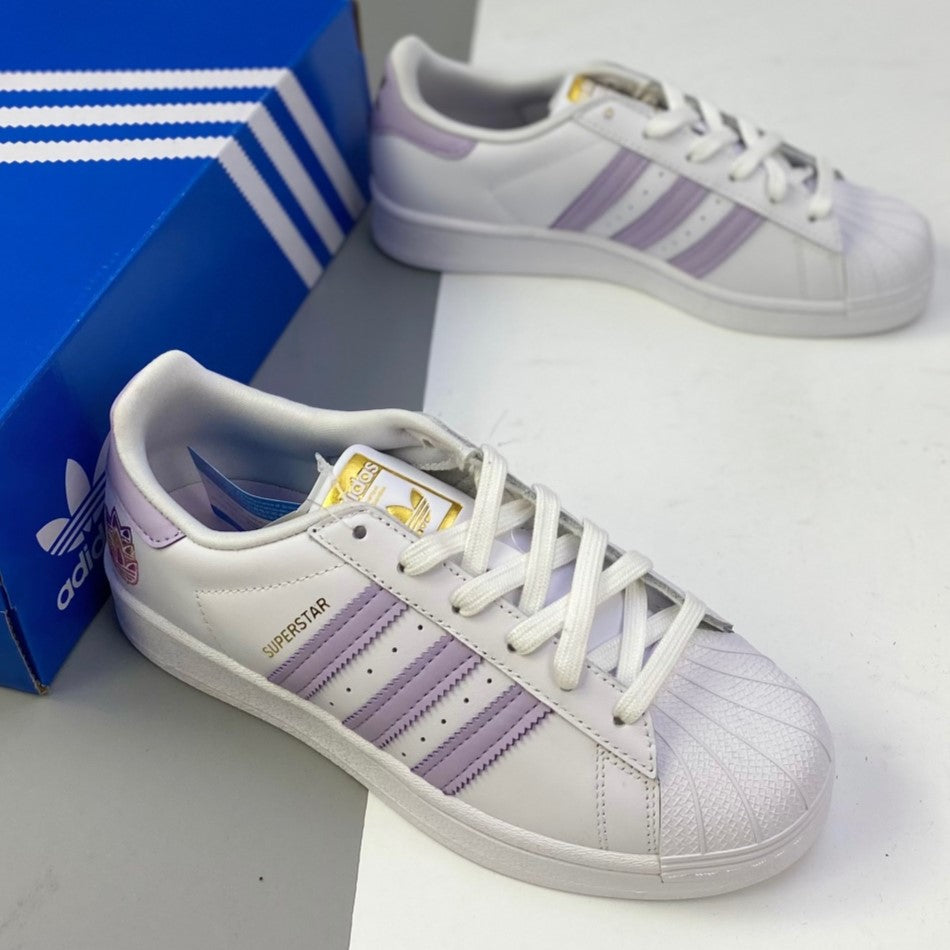 Adidas Originals  Superstar │White/Purple 06HHLG12