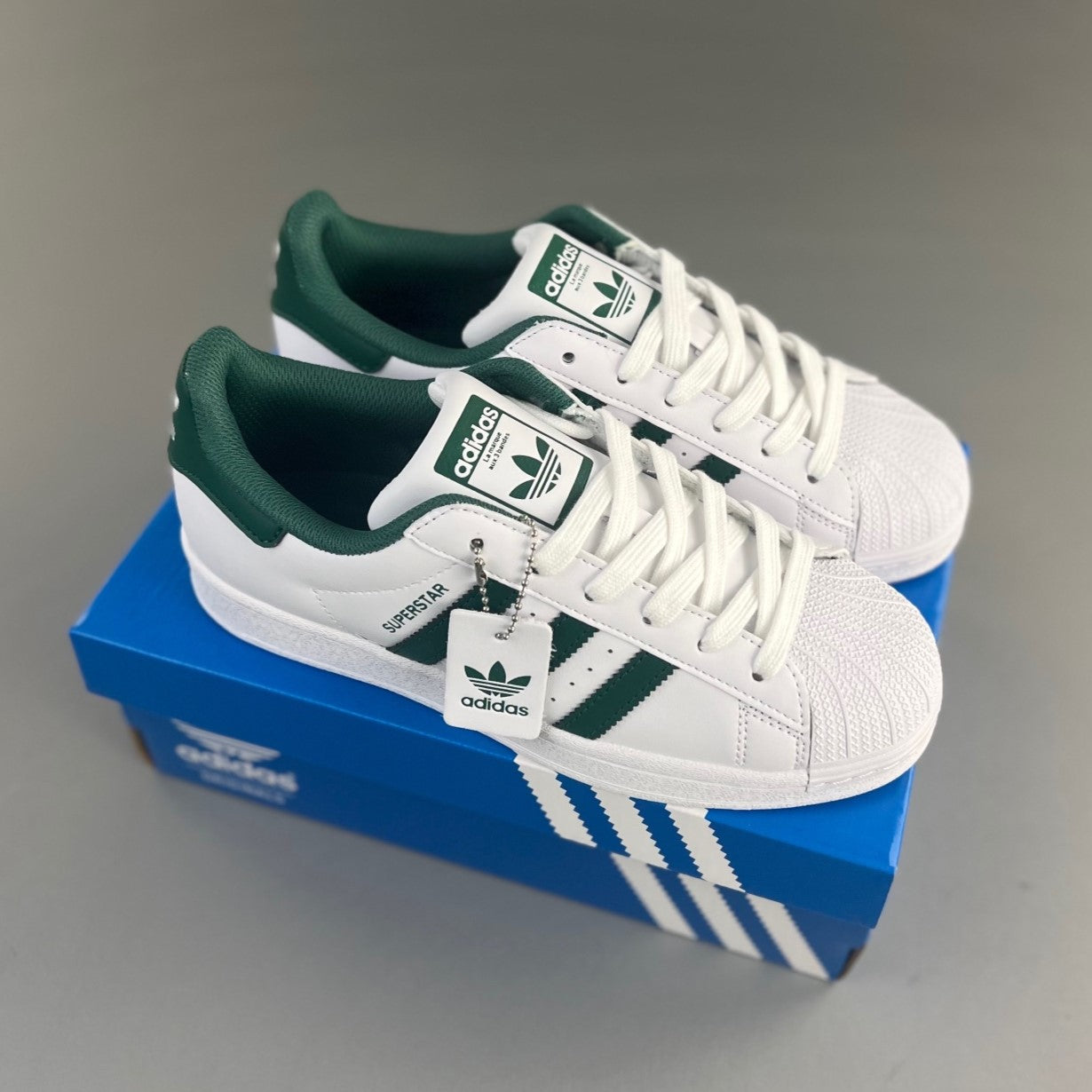 Adidas Originals  Superstar  | White/Green HL031300704