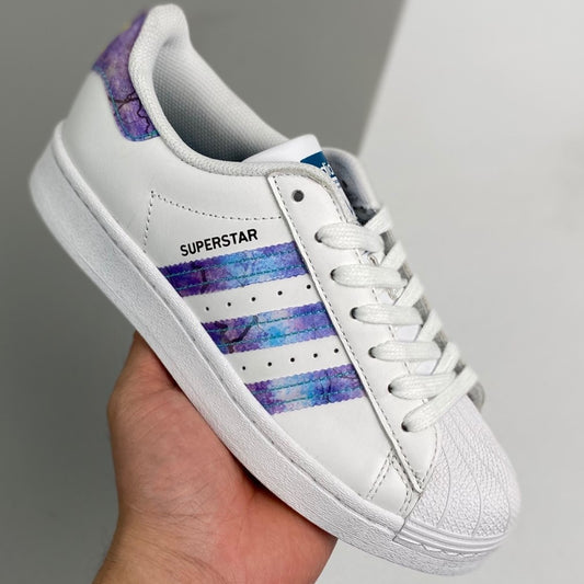 Adidas Originals  Superstar | White Purple 03XHLF14