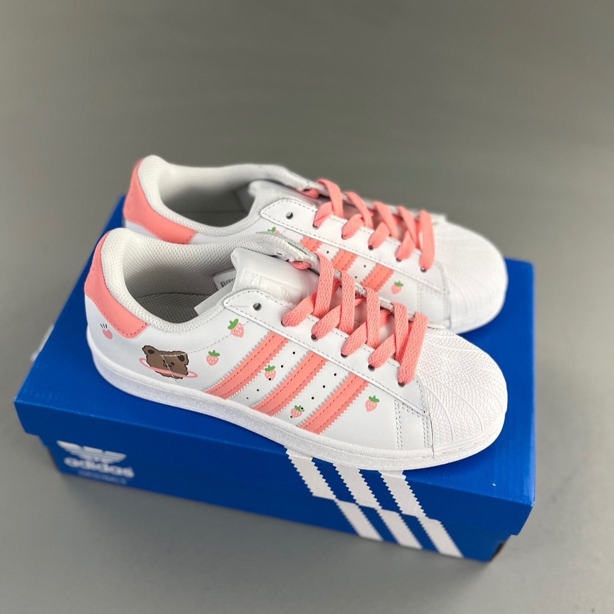 Adidas Originals  Superstar  | White/Orange  HL031300704