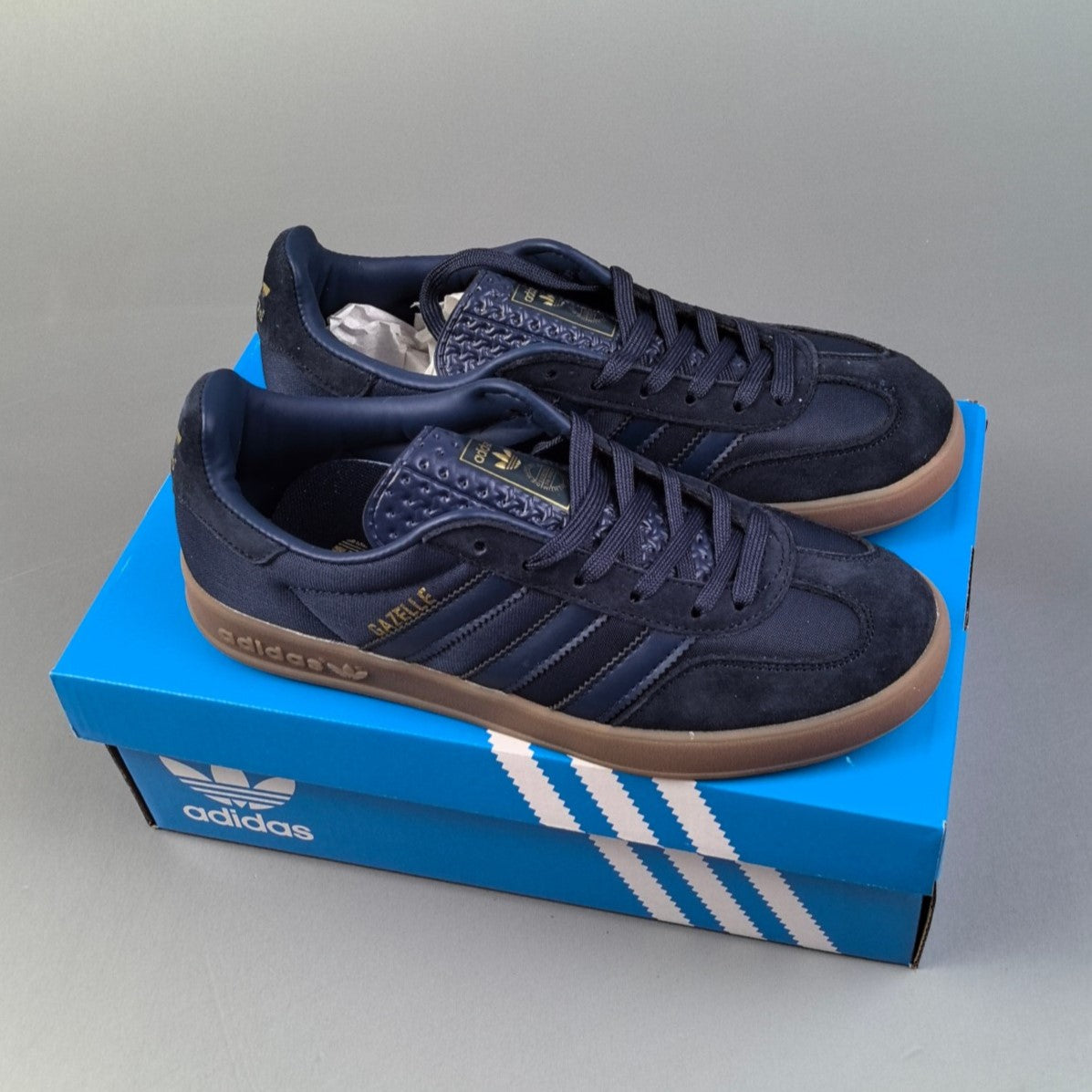 Adidas GAZELLE INDOOR | Blue/Brown HL261000717