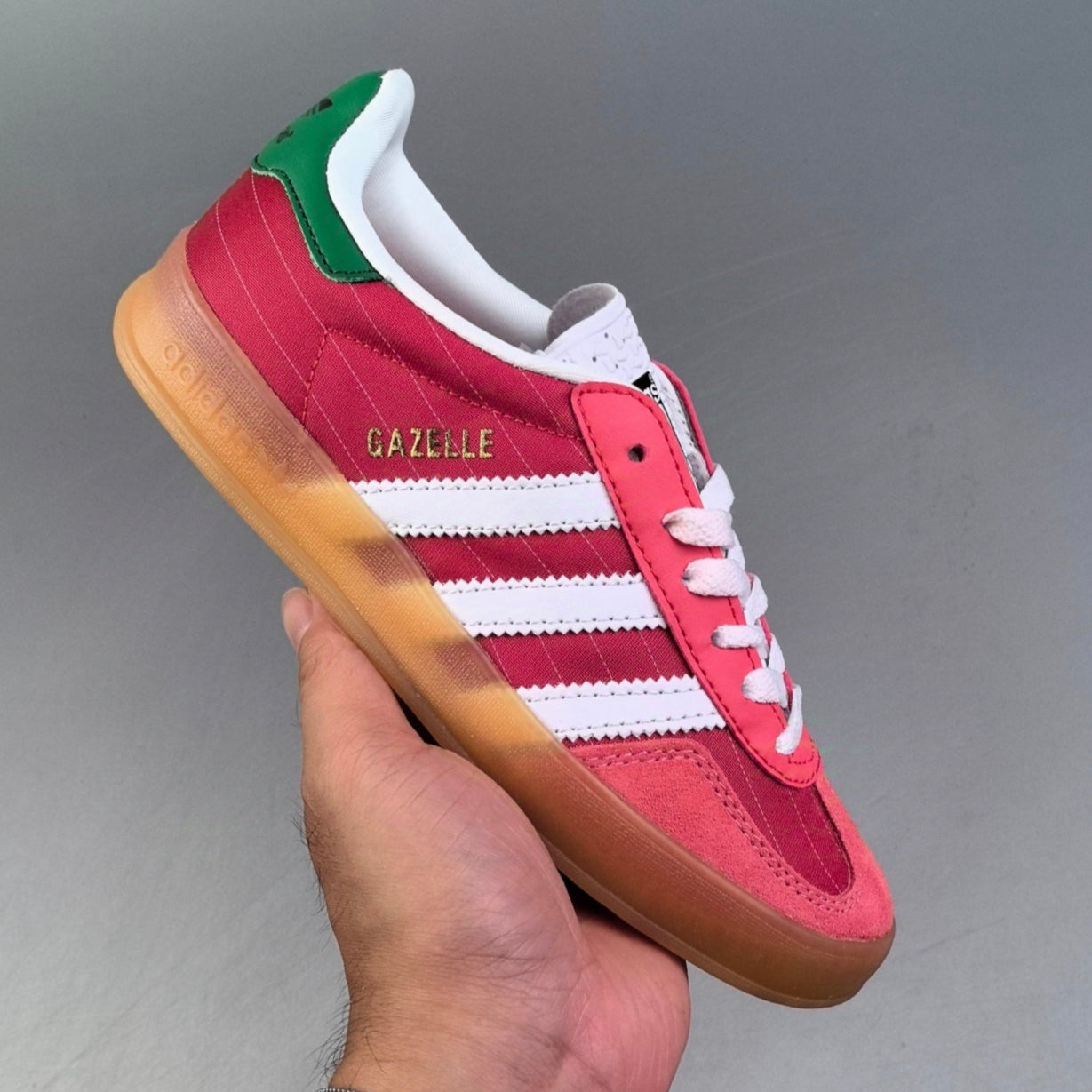 Adidas GAZELLE INDOOR │Olympic Pack Red/White  HL771200721