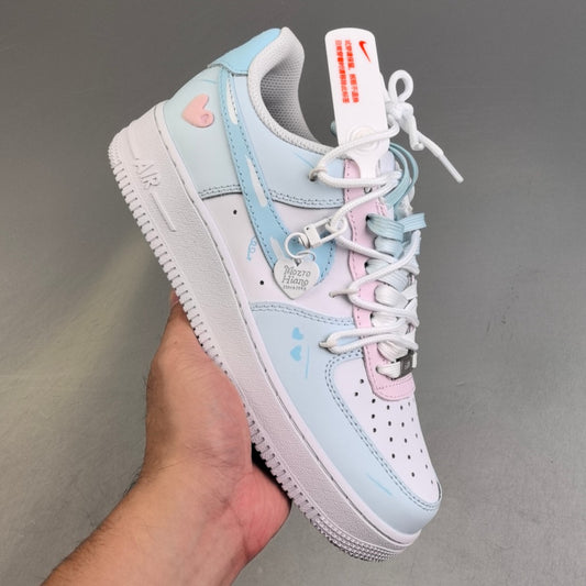 Nike AIR FORCE 1 | Celeste/Rosado HL111401113