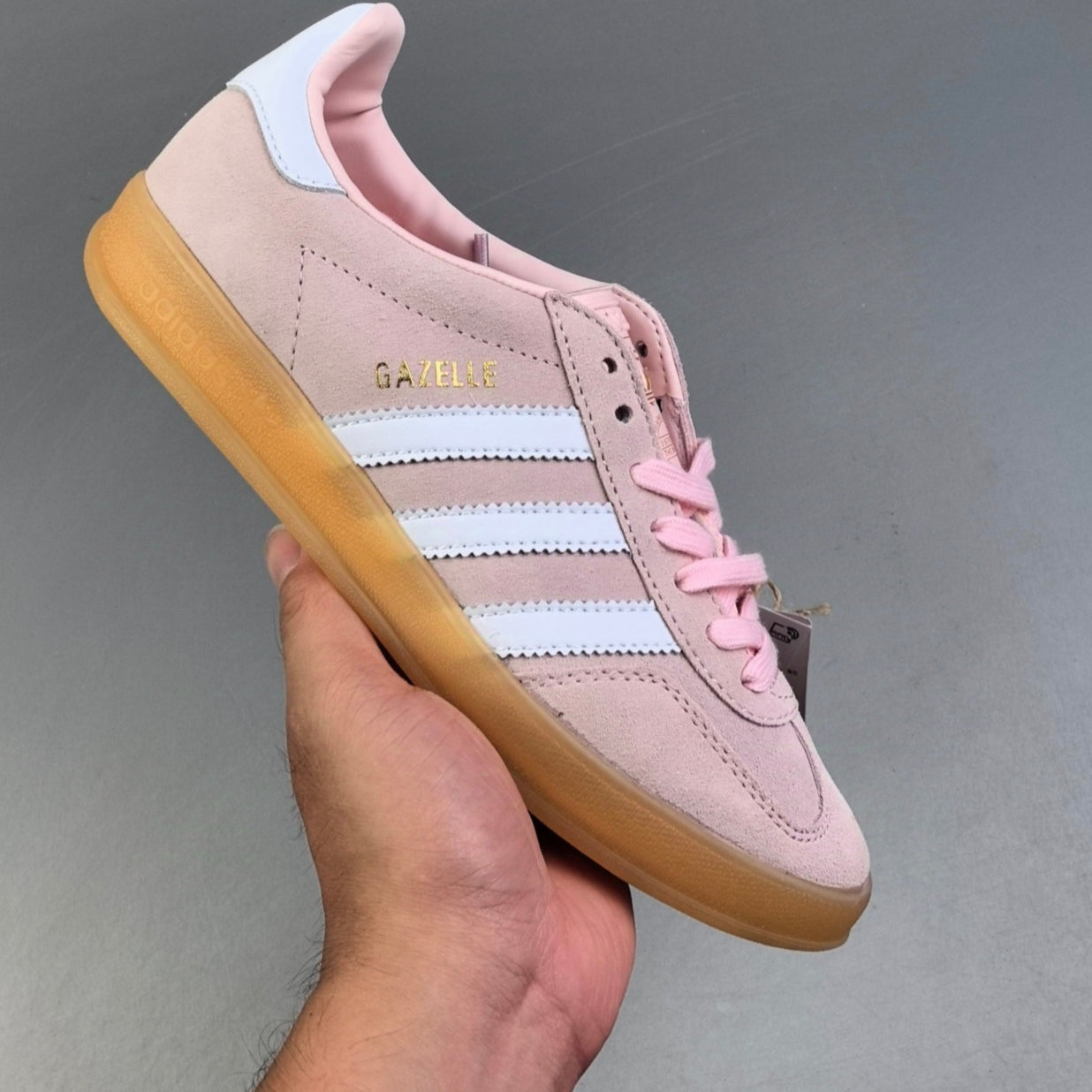 Adidas GAZELLE INDOOR │Pink/White HL111500707