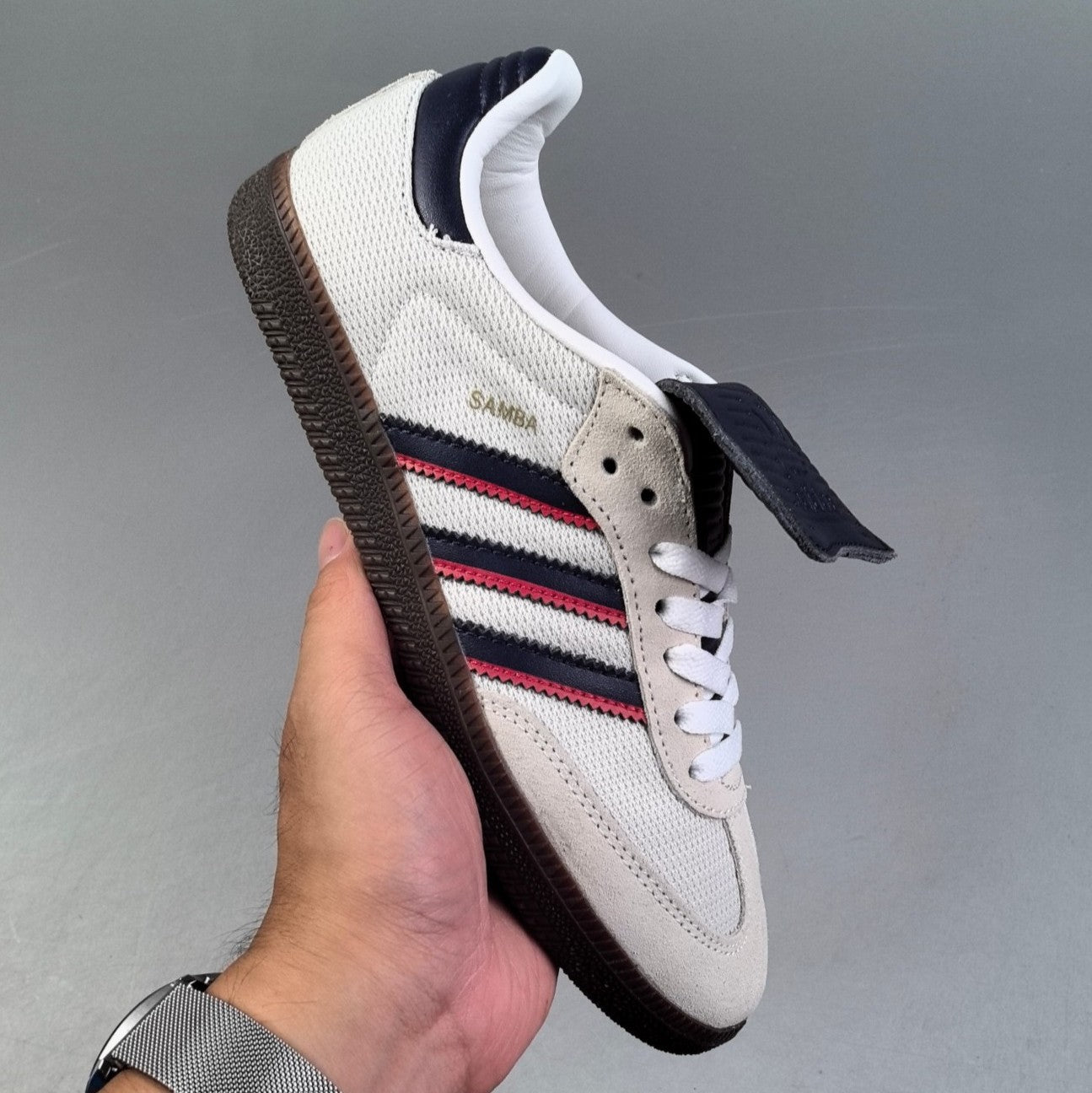 Adidas SAMBA LT | Crystal White Dark Blue Gum HL771100720