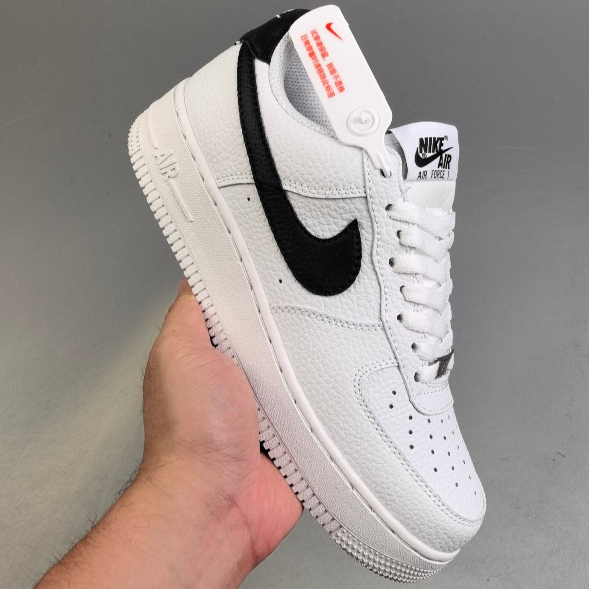 Nike AIR FORCE 1 │Black and White HL171001119