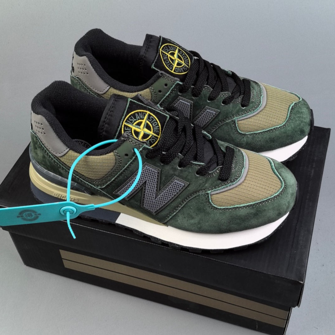 New Balance 574|Stone Island Verde HL141400711