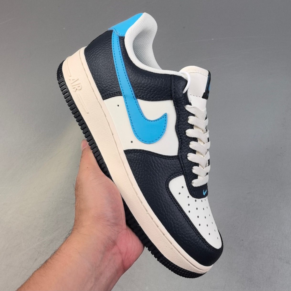 Nike AIR FORCE 1 |Black/Blue HL671201114