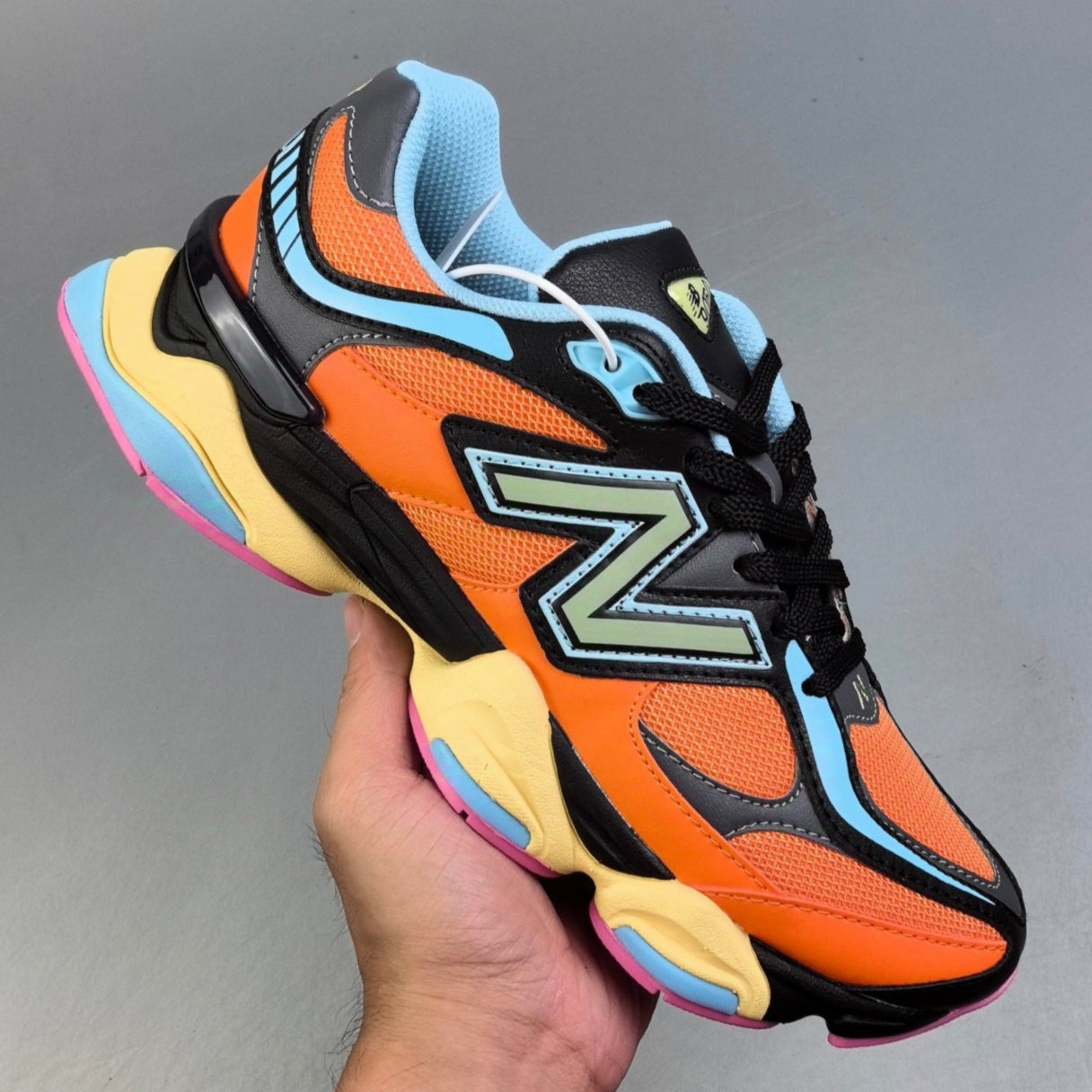 New Balance 9060 | Orange/Sky Blue/Yellow HL031800809