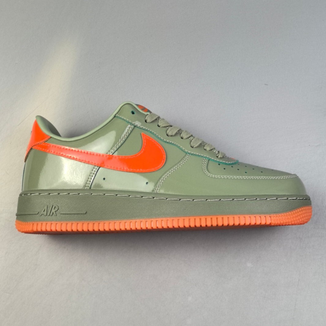 Nike AIR FORCE 1 | Verde/Naranja HL671601115