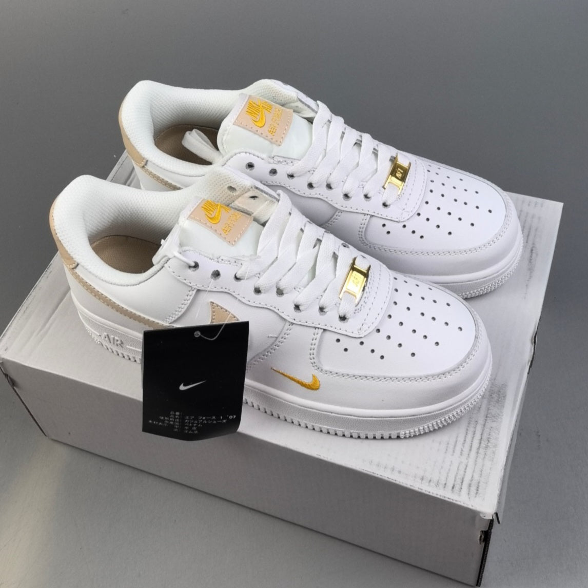 Nike AIR FORCE 1 | White/Beige HL14701114