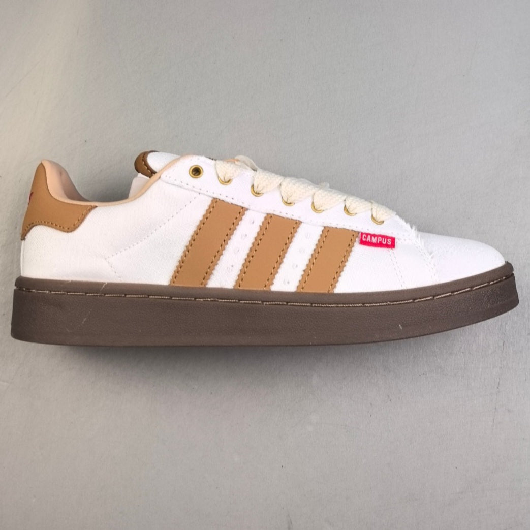 Adidas CAMPUS 00s | Blanco/ Café HL281201016