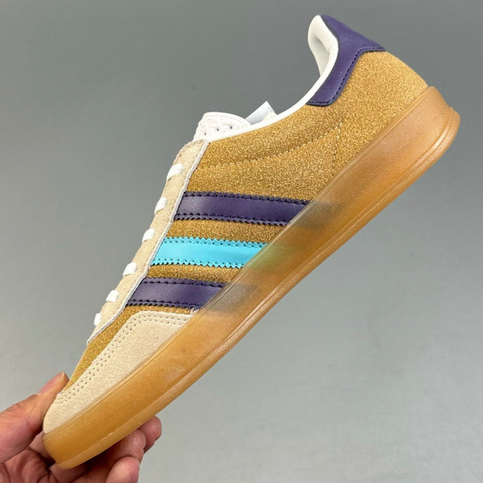 Adidas GAZELLE INDOOR │Mustard Yellow/Blue 02HHLL120602