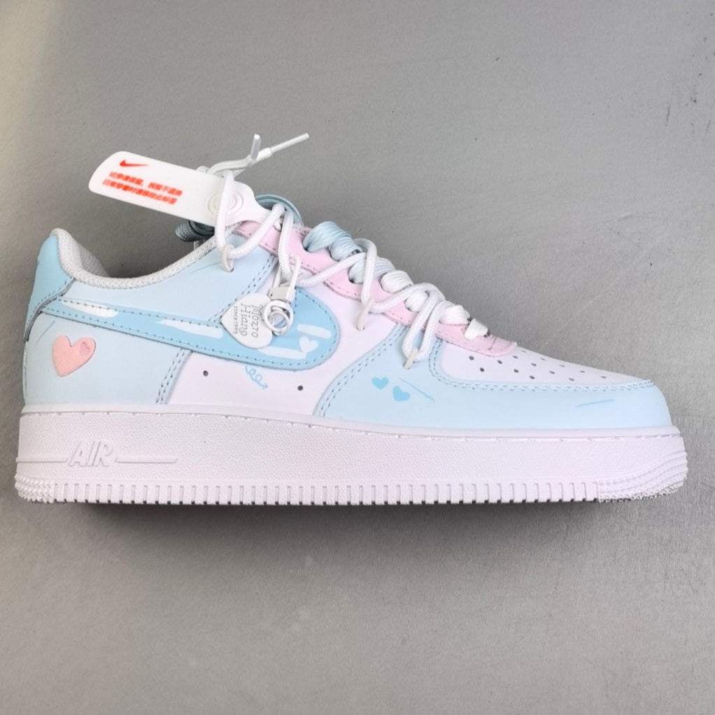 Nike AIR FORCE 1 | Celeste/Rosado HL111401113