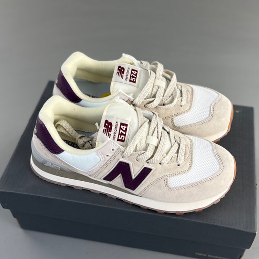 New Balance 574| Beige y Vino HL091300802