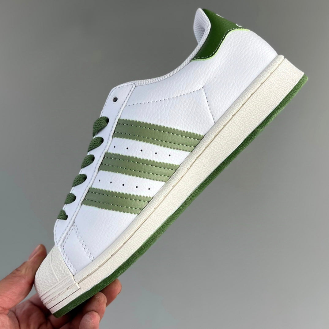 Adidas Originals  Superstar  | White/Green HL051050813