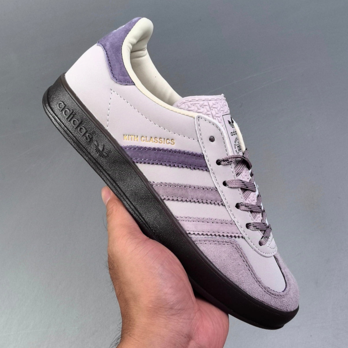 Adidas GAZELLE INDOOR │Kith Classics Ash Purple HL771100713